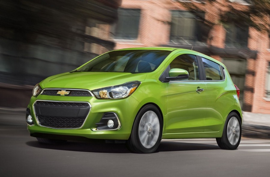 2016 Chevy Spark in green