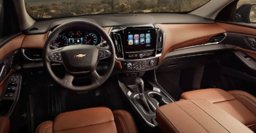 2019 chevy traverse interior