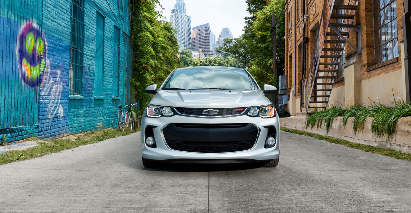 blue chevy sonic