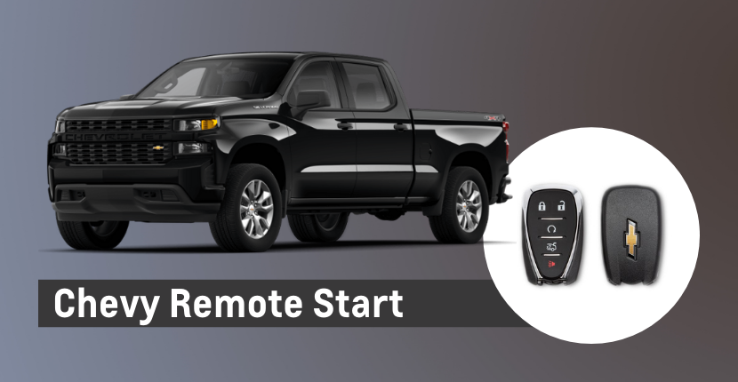 2017 chevy silverado on sale remote start