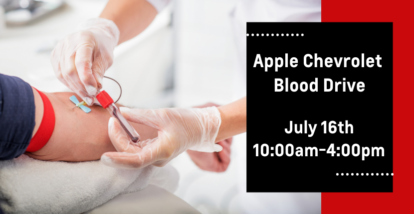 Apple Chevy Blood Drive