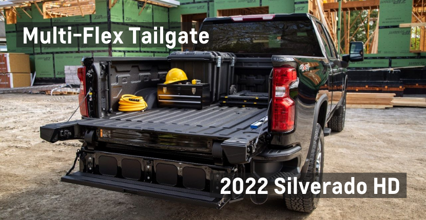 2022 Silverado HD Multi-Flex Tailgate