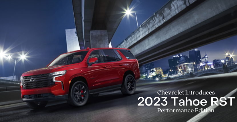 CFhevrolet 2023 Tahoe RST Performance Edition