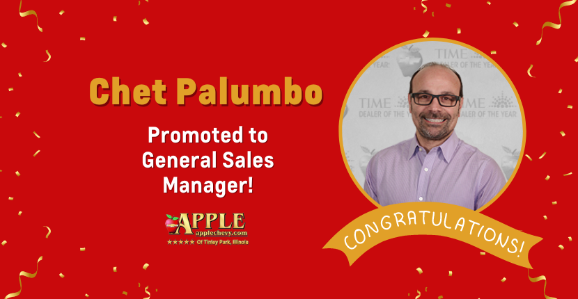 Chet Palumbo Promoted to General Sales Manager