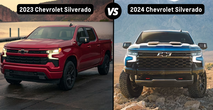 2023 Chevy Silverado vs 2024 Chevy Silverado