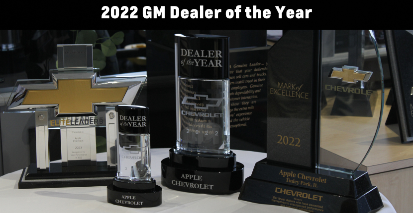 Apple Chevy Earns Dealer of the Year Recognition for 2022