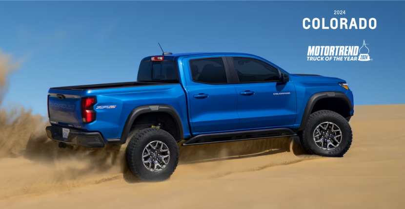 Edmunds Top Rated 2024 Truck: 2024 Chevy Colorado