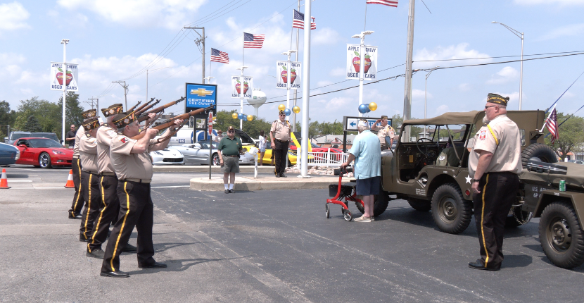 USO BBQ for the Troops at Apple Chevy