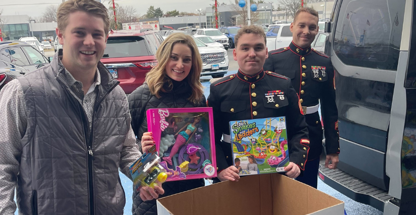 Apple Chevy Toys for Tots Event