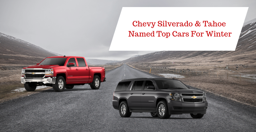 Chevy Silverado & Tahoe Named Top Cars for Winter