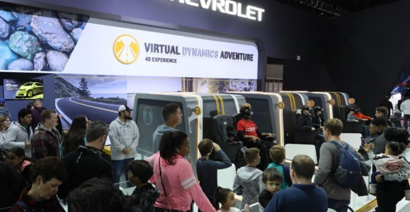 Chevrolet Virtual Dynamics Adventure at the Chicago Auto Show