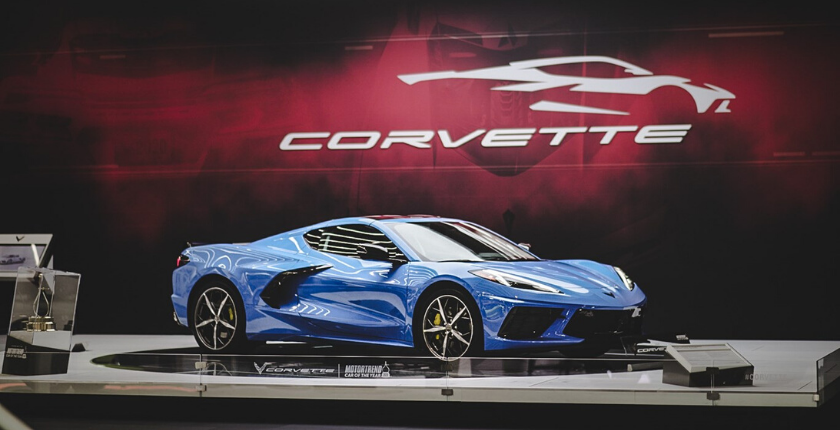 2020 Corvette at the 2020 Chicago Auto Show