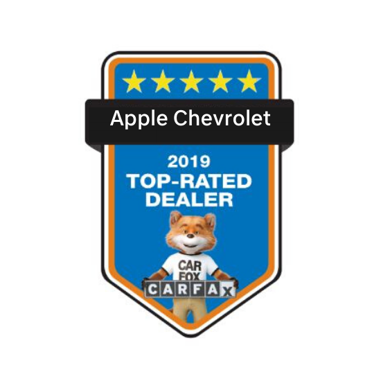 Apple Chevrolet honored to win CarFax Top-Dealer Award