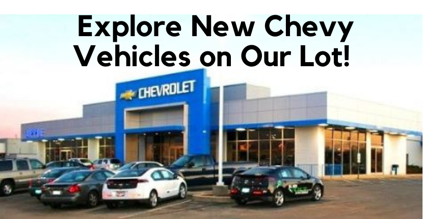 Check out some of the new Chevy vehicles on our lots here at Apple Chevy Tinley Park!