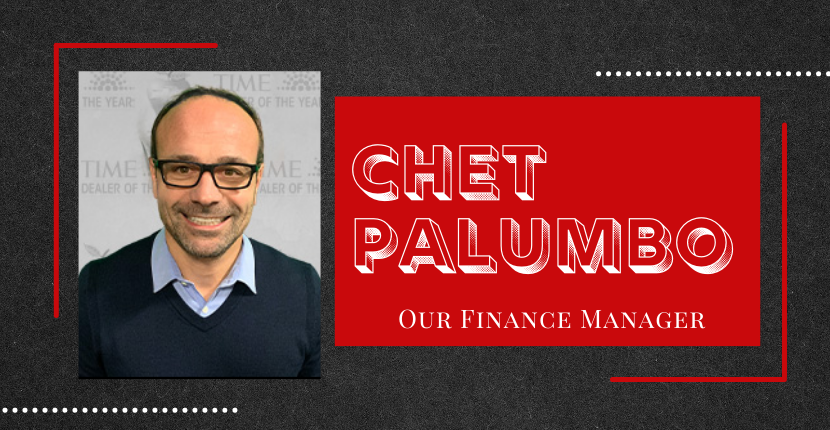 Meet Chet Palumbo, Finance Manager