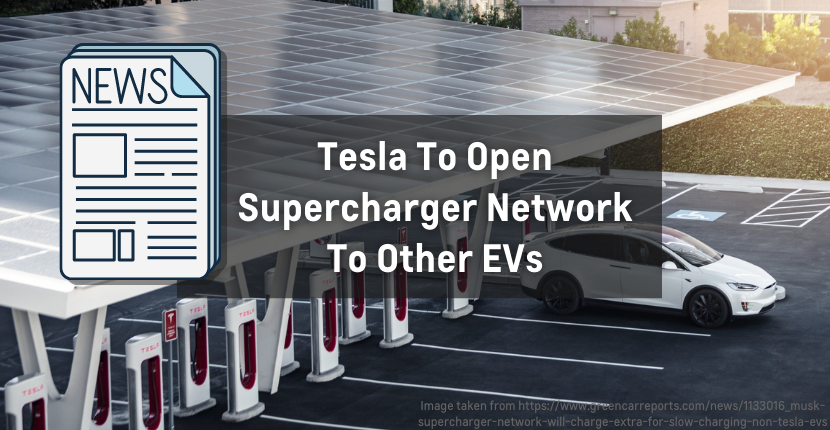 Tesla To Open Supercharger Network