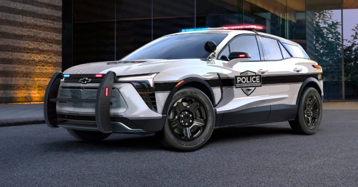 The New All-Electric Blazer Police Pursuit Vehicle