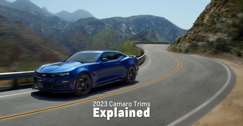 2023 Camaro Trims Explained