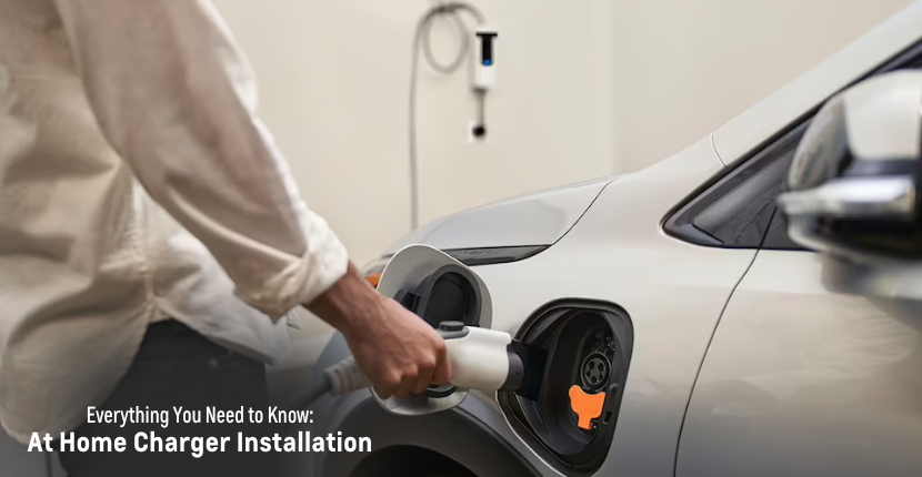 At Home EV Charger Installation