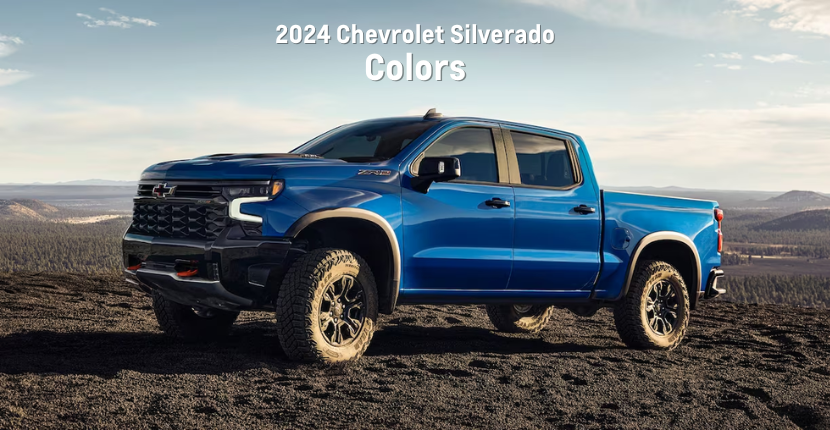 2024 Chevy Silverado colors