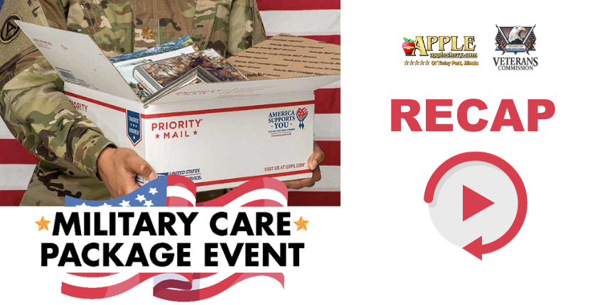 Military Care Package Event Recap