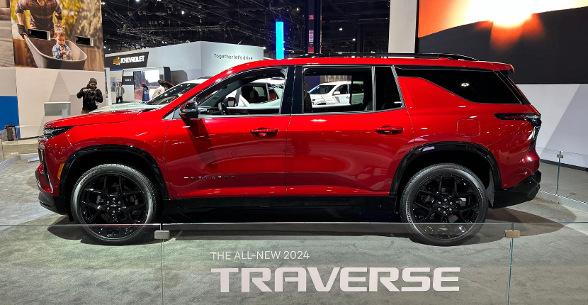 Up Close Look: 2024 Chevy Traverse at the Chicago Auto Show