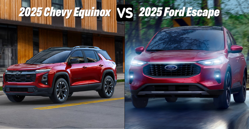 2025 Chevy Equinox vs. 2025 Ford Escape: The Compact SUV Showdown