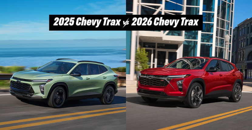 2026 Chevy Trax vs 2025 Chevy Trax: What’s Changed?
