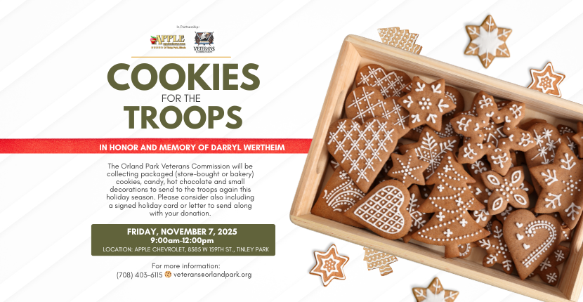 You’re Invited: Cookies for the Troops Event at Apple Chevrolet