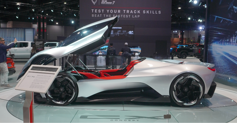 The Chevrolet Corvette CX Concept Up Close at the 2026 Chicago Auto Show: Pictures, Videos and More