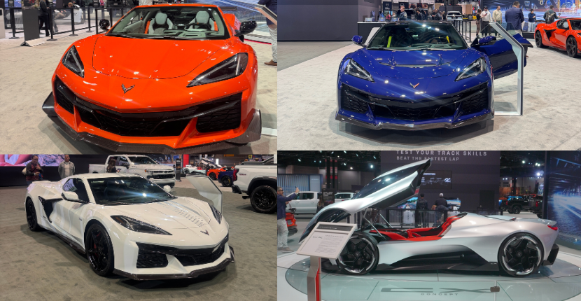 Check Out the Corvette Lineup at the 2026 Chicago Auto Show