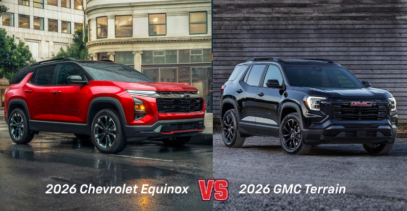 2026 Chevy Equinox vs 2026 GMC Terrain: Full Comparison of Features, Price, and Performance