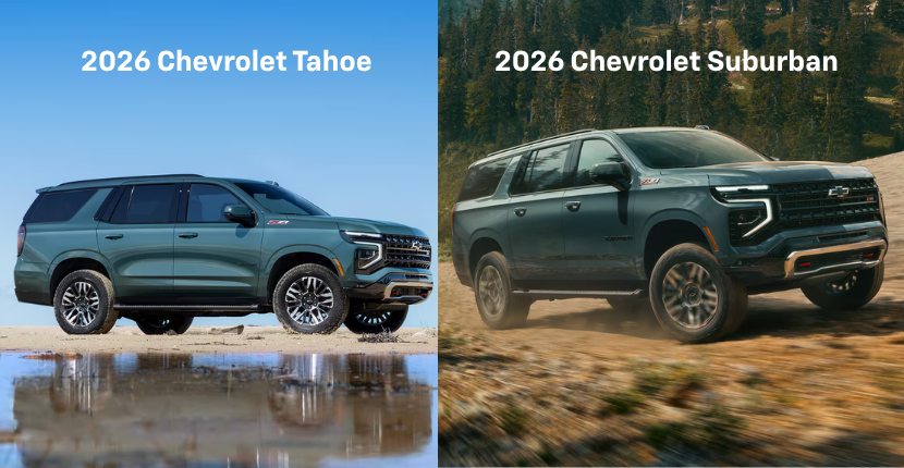 Should Drivers Choose the Tahoe vs Suburban for Road Trips