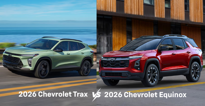 What Are the 2026 Chevy Trax and Equinox Trim Level Differences?