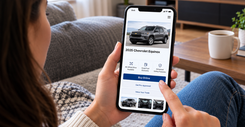 Can I Buy a Car from Home? Shop Online with Apple Chevrolet